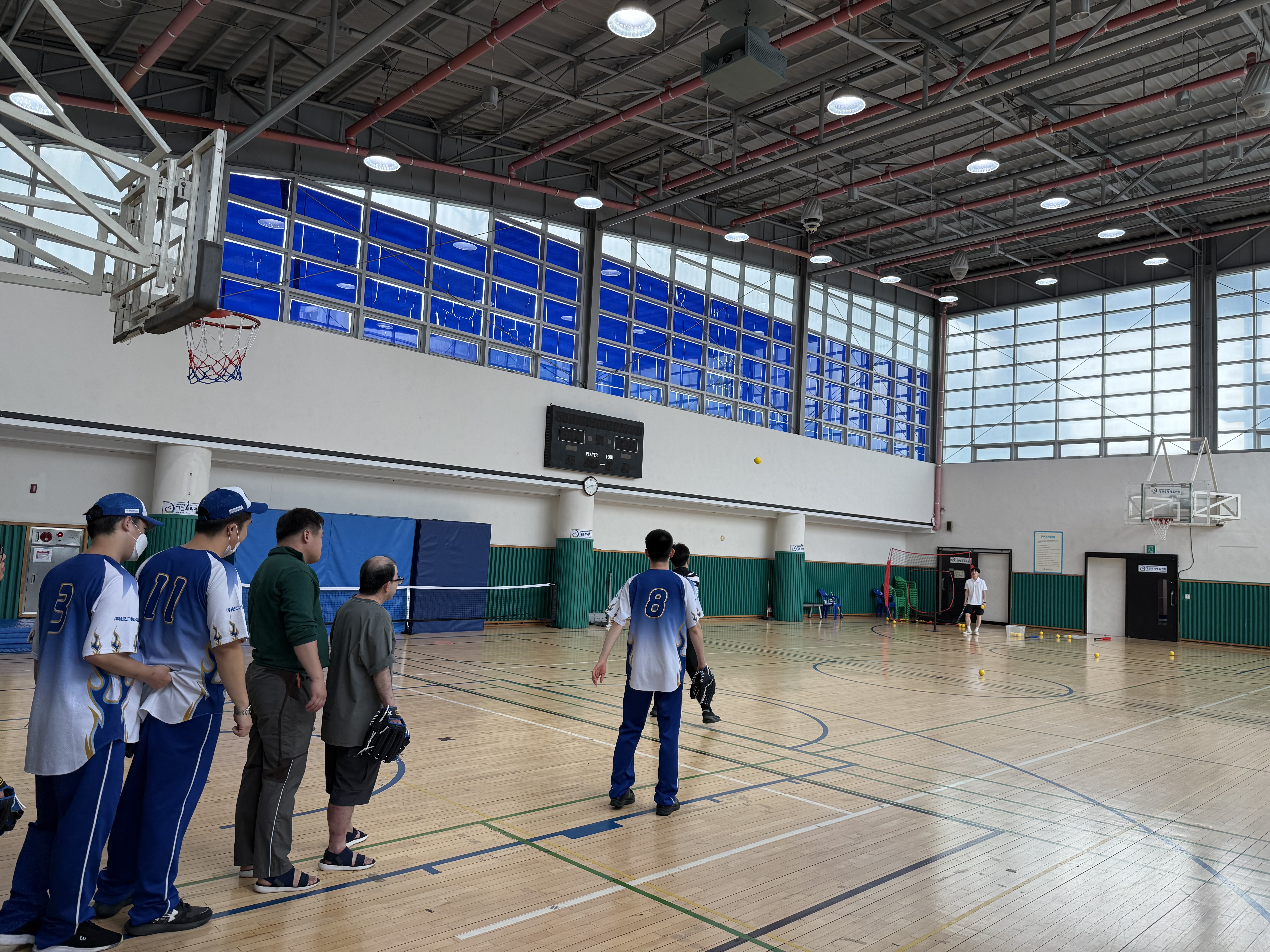 8월 14일 이용자 자치활동(티볼)