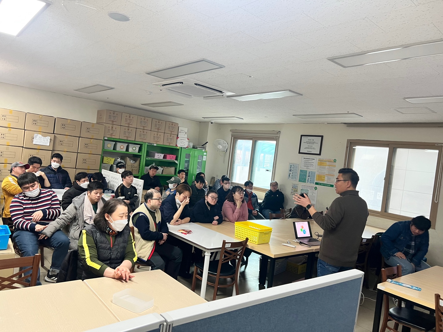 기쁜우리보호작업장 이용자 대상 인권교육