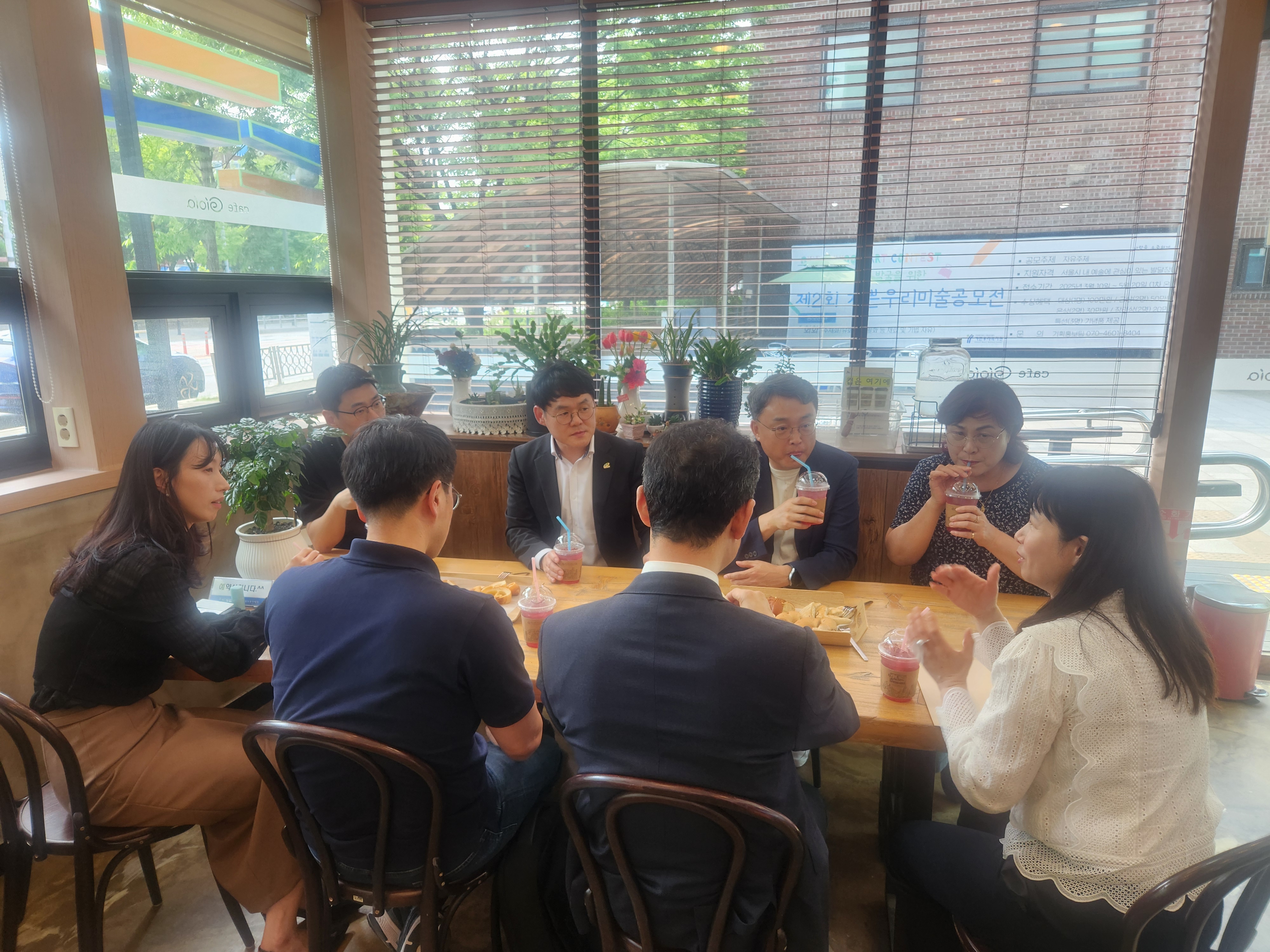 풍림무약 <행복나눔 푸드트럭> 기부금 전달식 및 간식지원