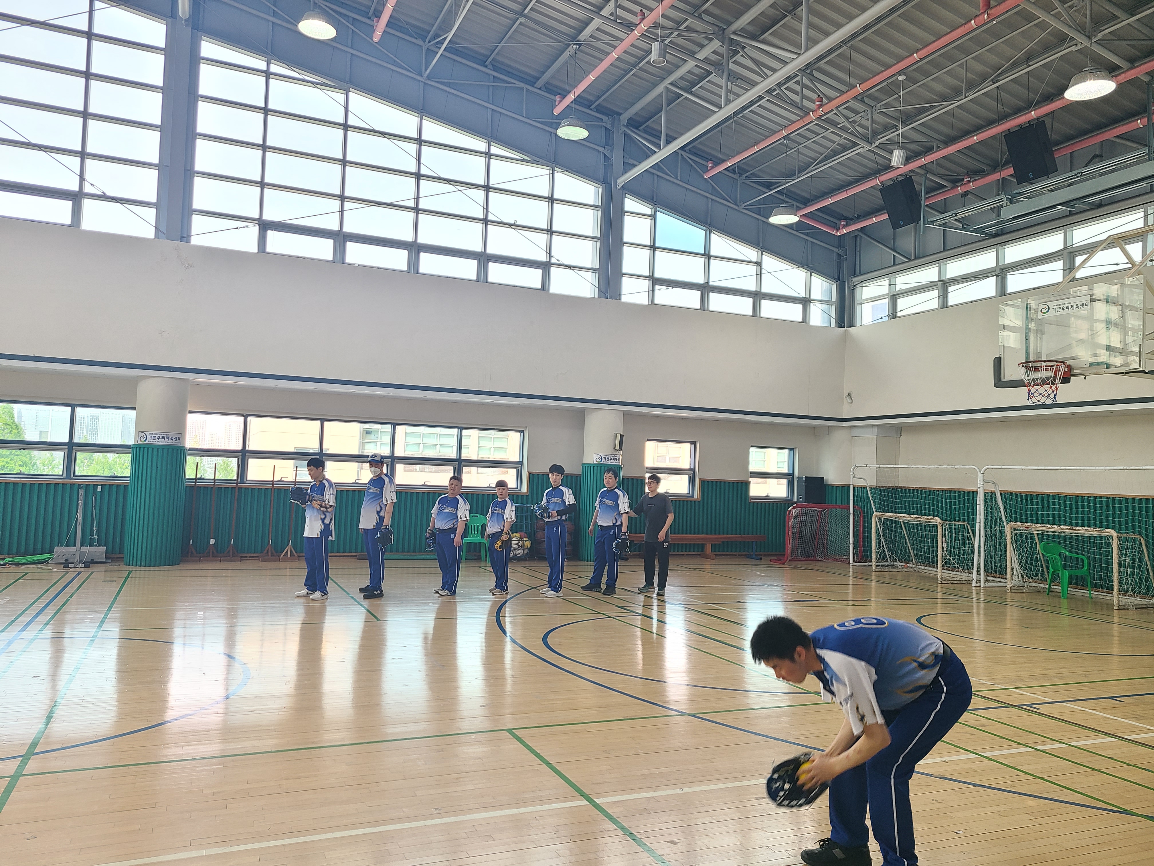 5월 8일 이용자 자치활동 프로그램(티볼)