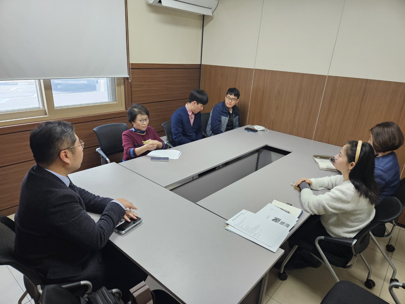 기쁜우리보호작업장 제 1차 정기 노사협의회 진행