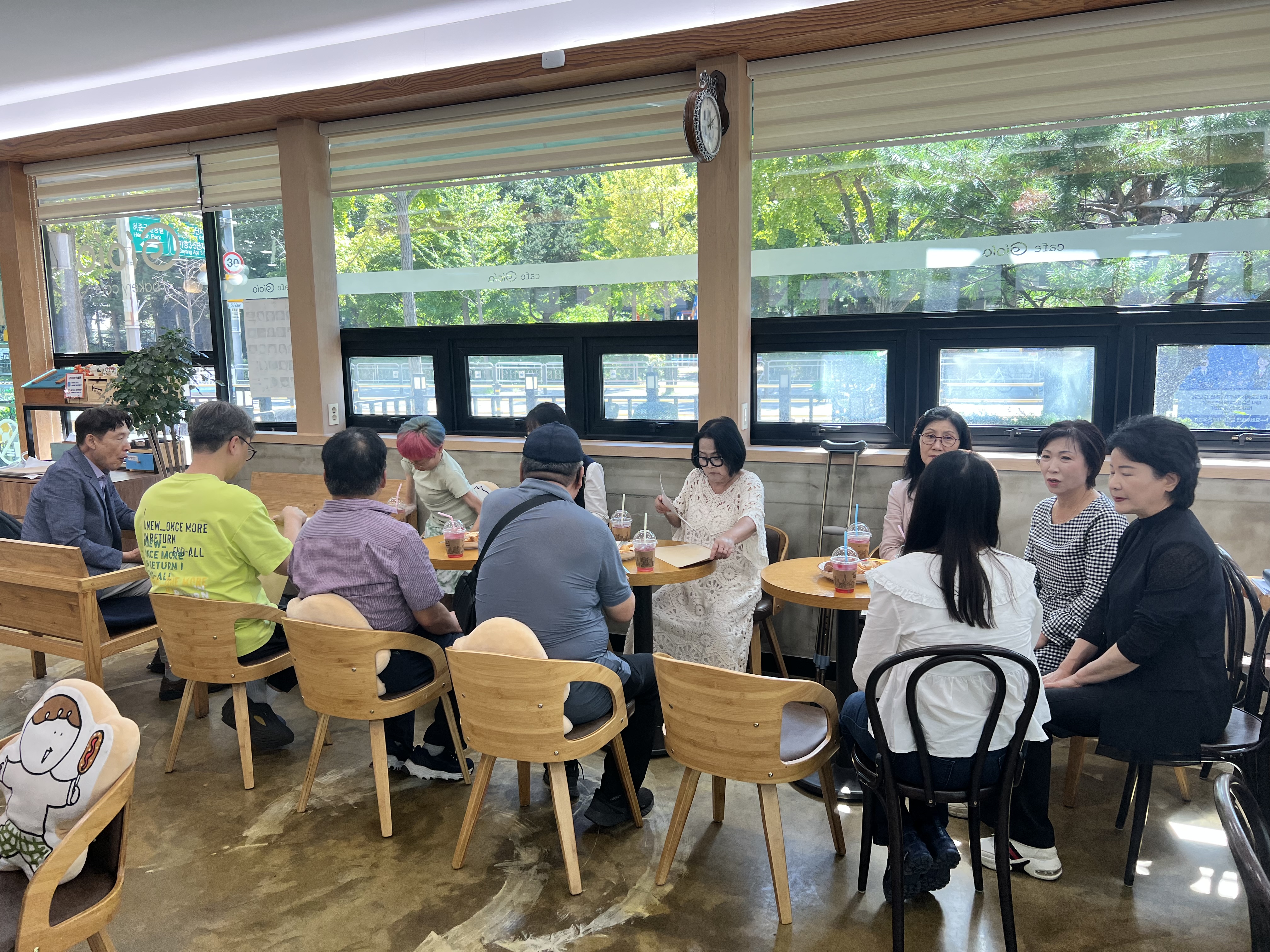 강서구 장애인 취약계층 물품지원(모자) 전달식 진행