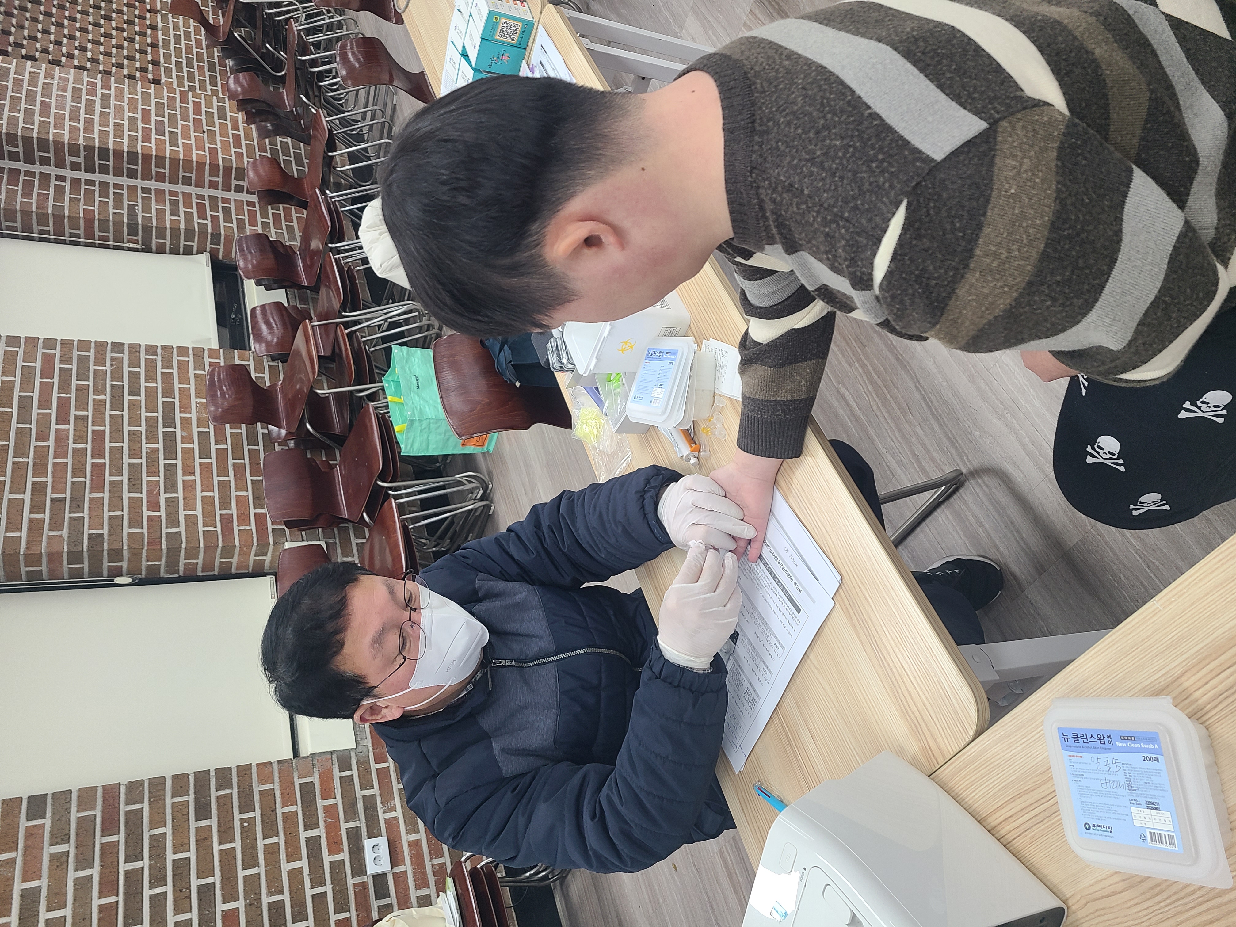 기쁜우리보호작업장 이용자 대상 대사증후군 검사 실시