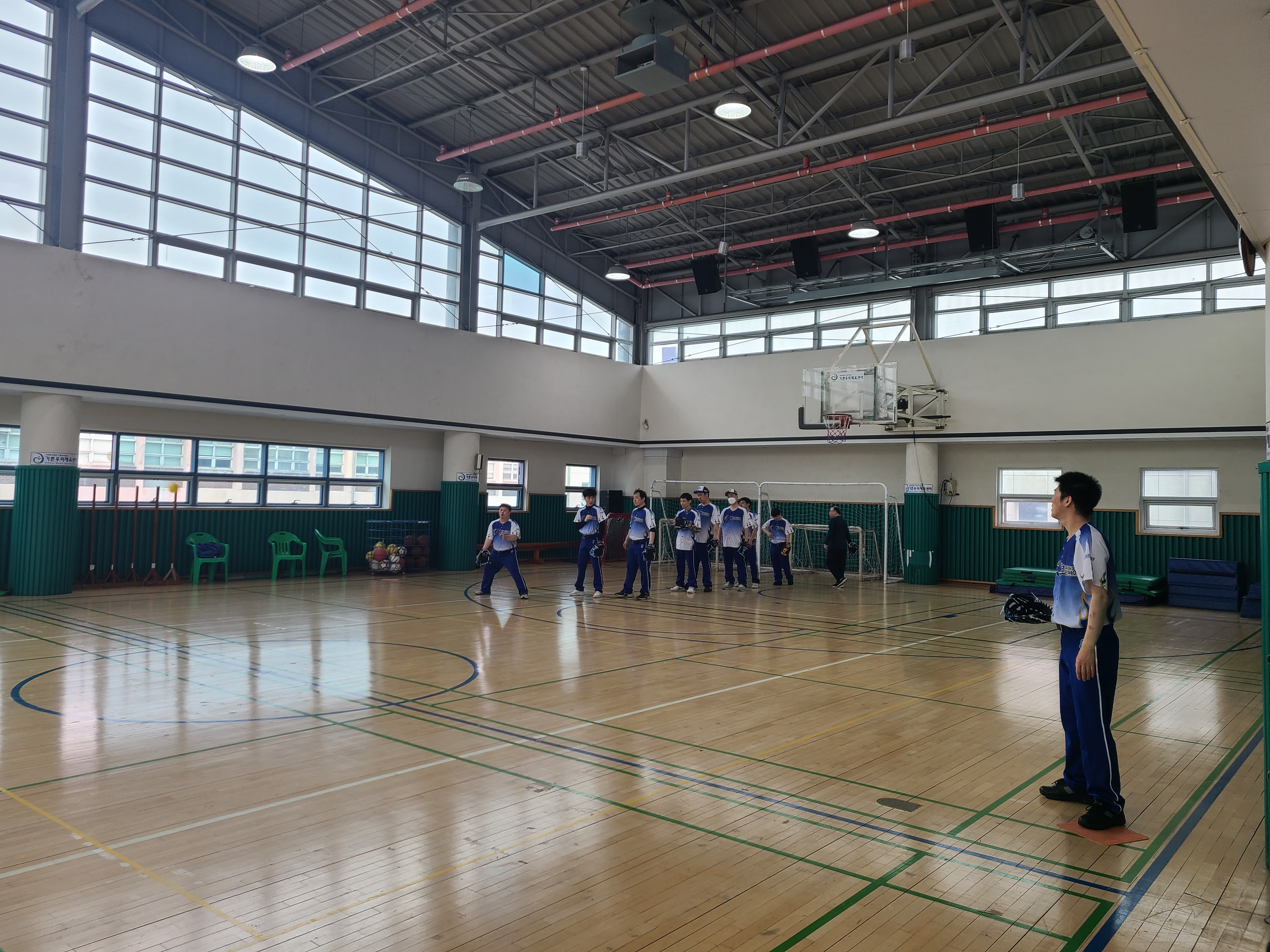 5월 15일 이용자 자치활동 프로그램(티볼)