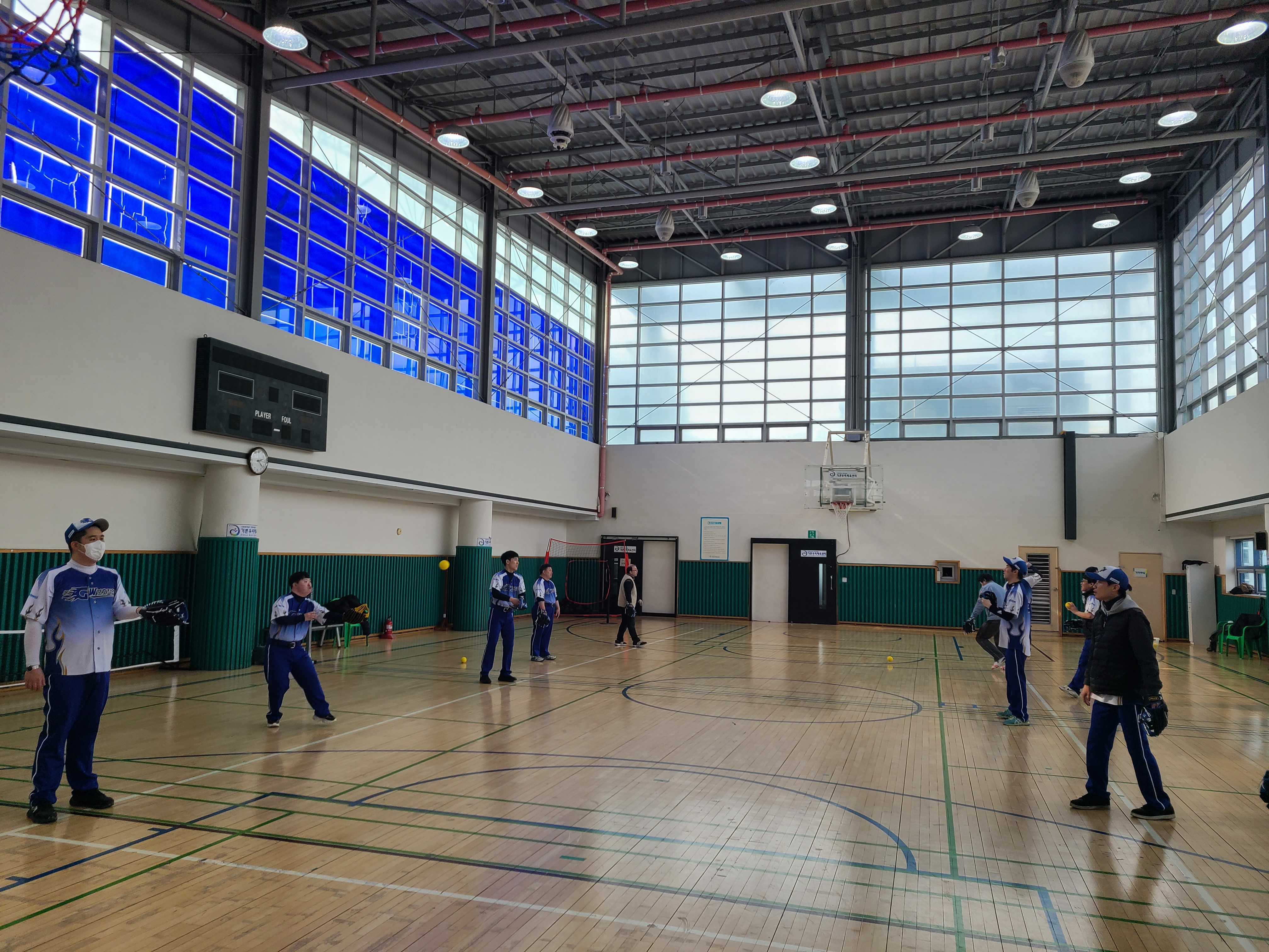 2월 6일 이용자 자치활동 티볼 스포츠 프로그램