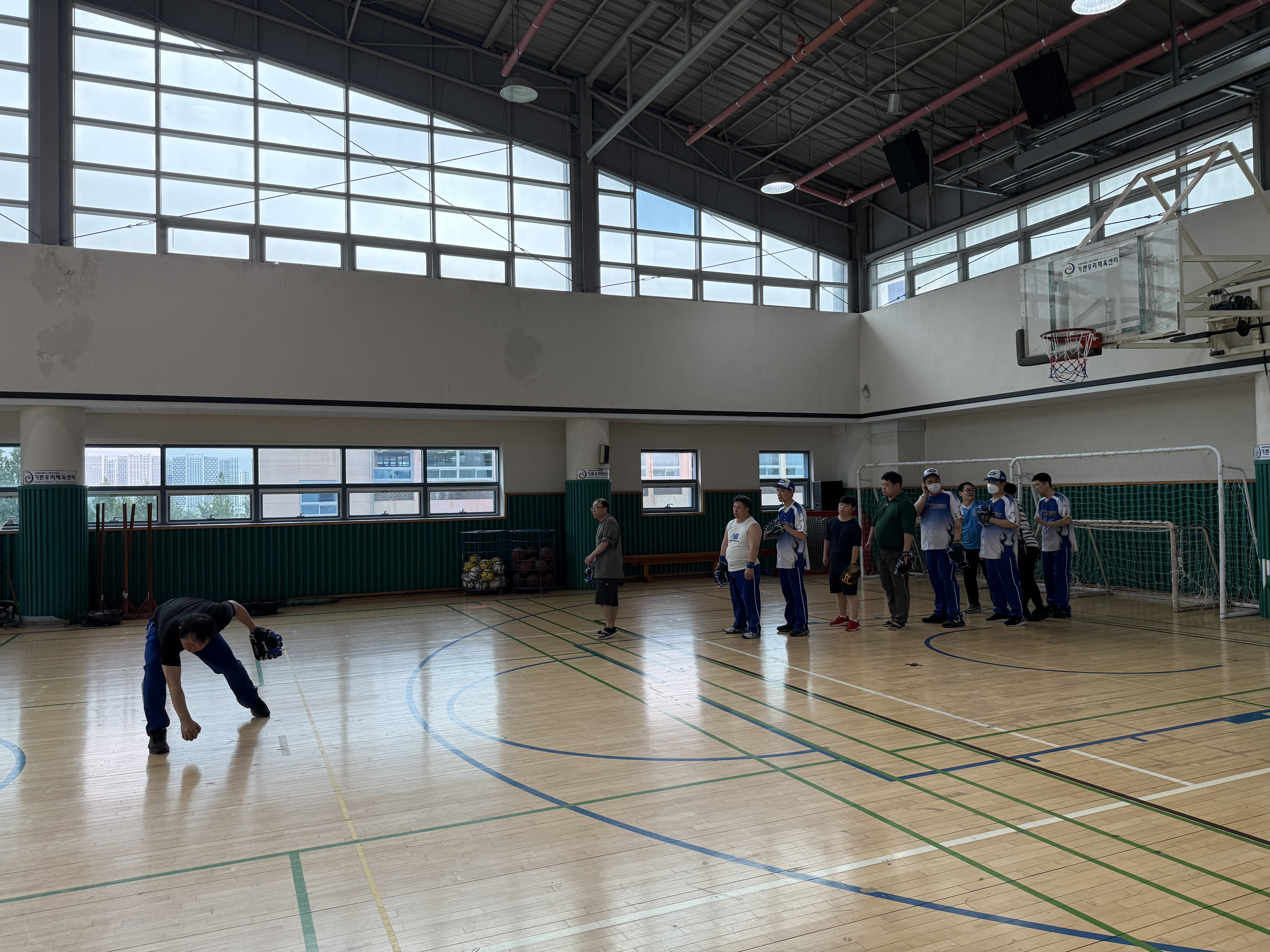 8월 14일 이용자 자치활동(티볼)