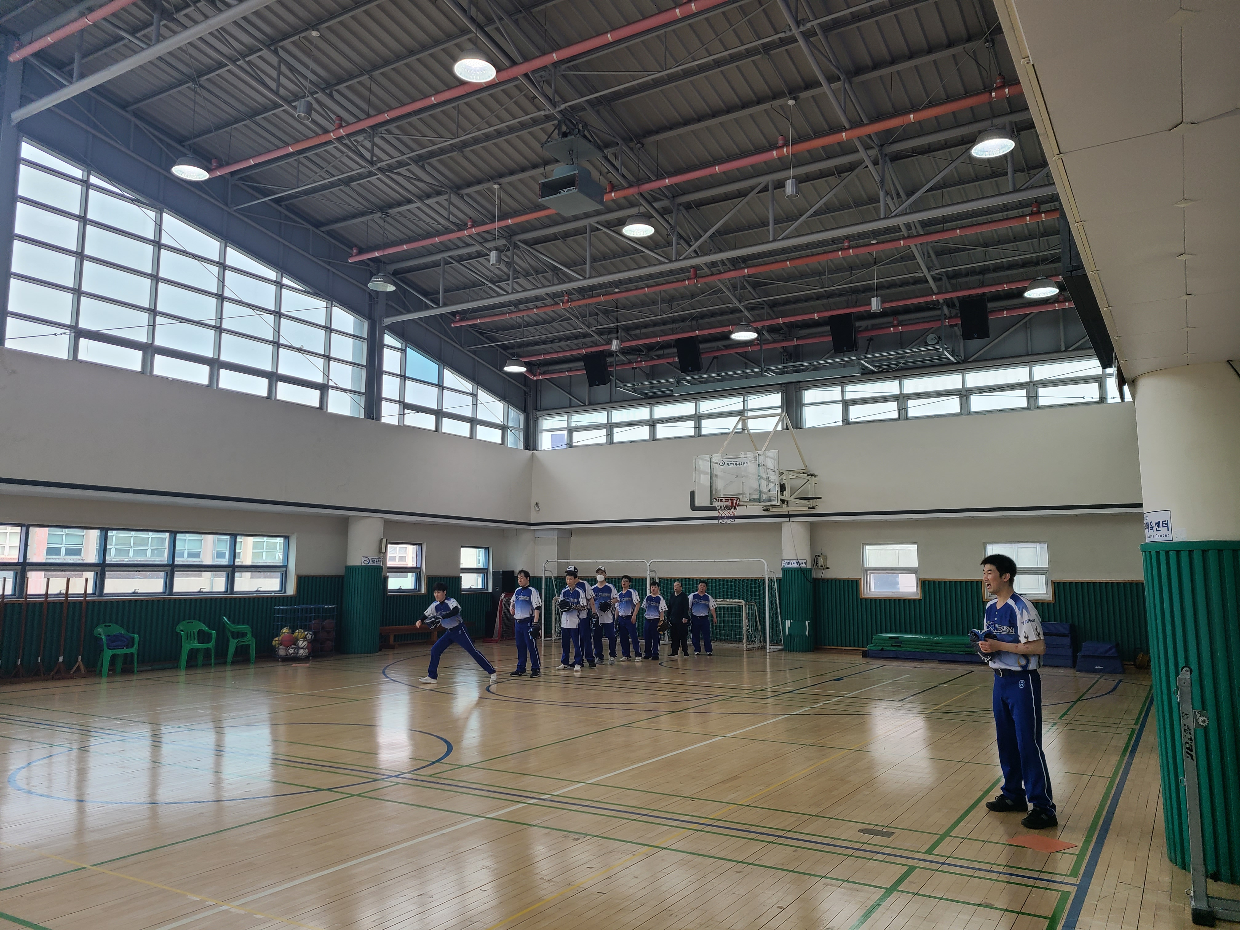 5월 15일 이용자 자치활동 프로그램(티볼)