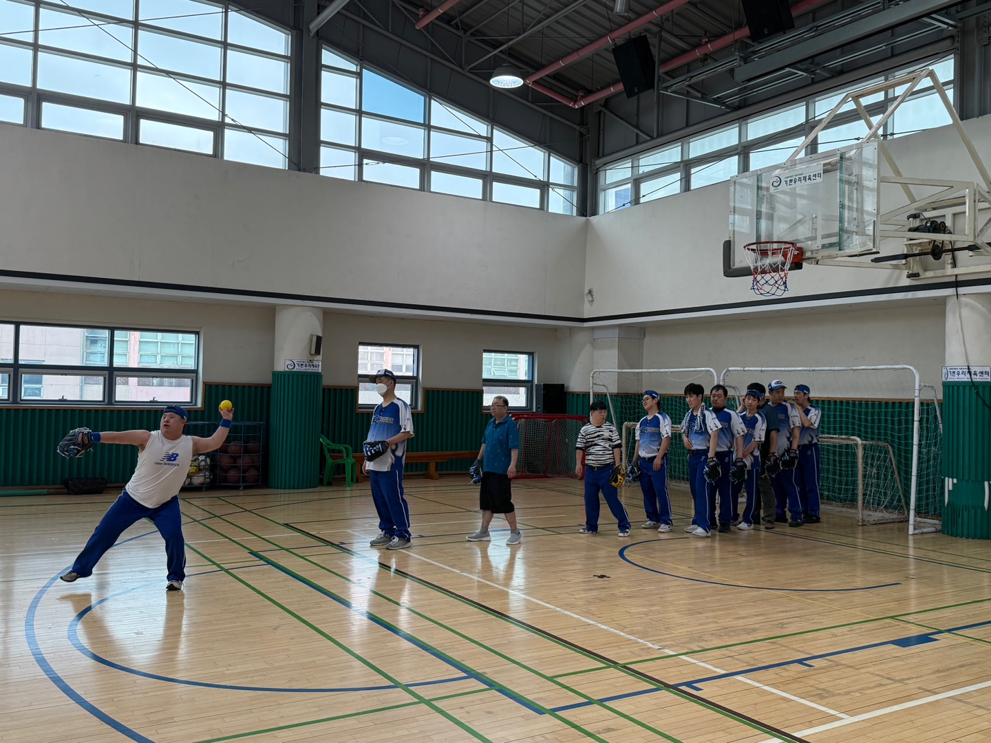 6월 26일 이용자 자치활동 프로그램(티볼 스포츠단)