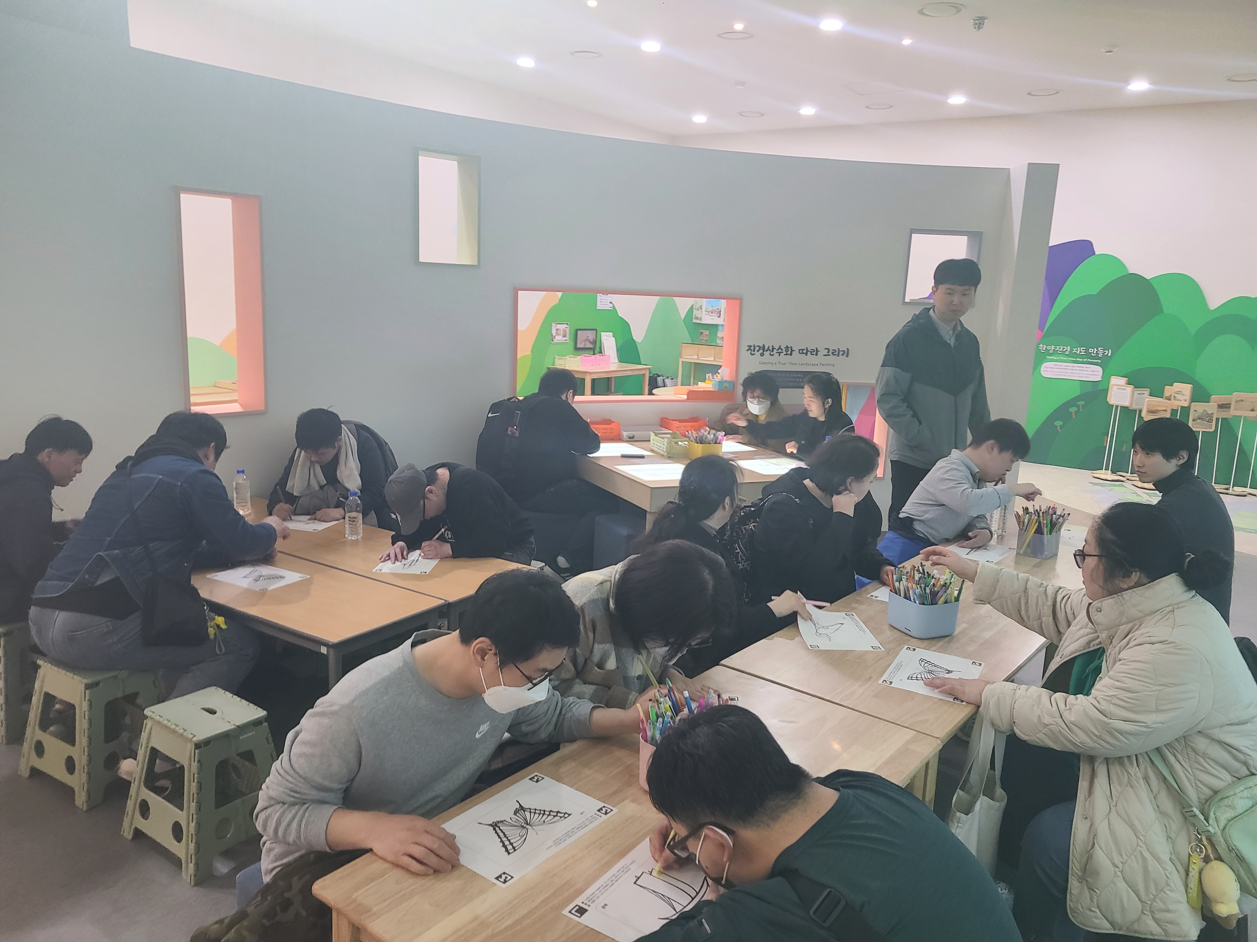 기쁜우리보호작업장 봄나들이(겸재정선미술관, 궁산땅굴역사전시관)