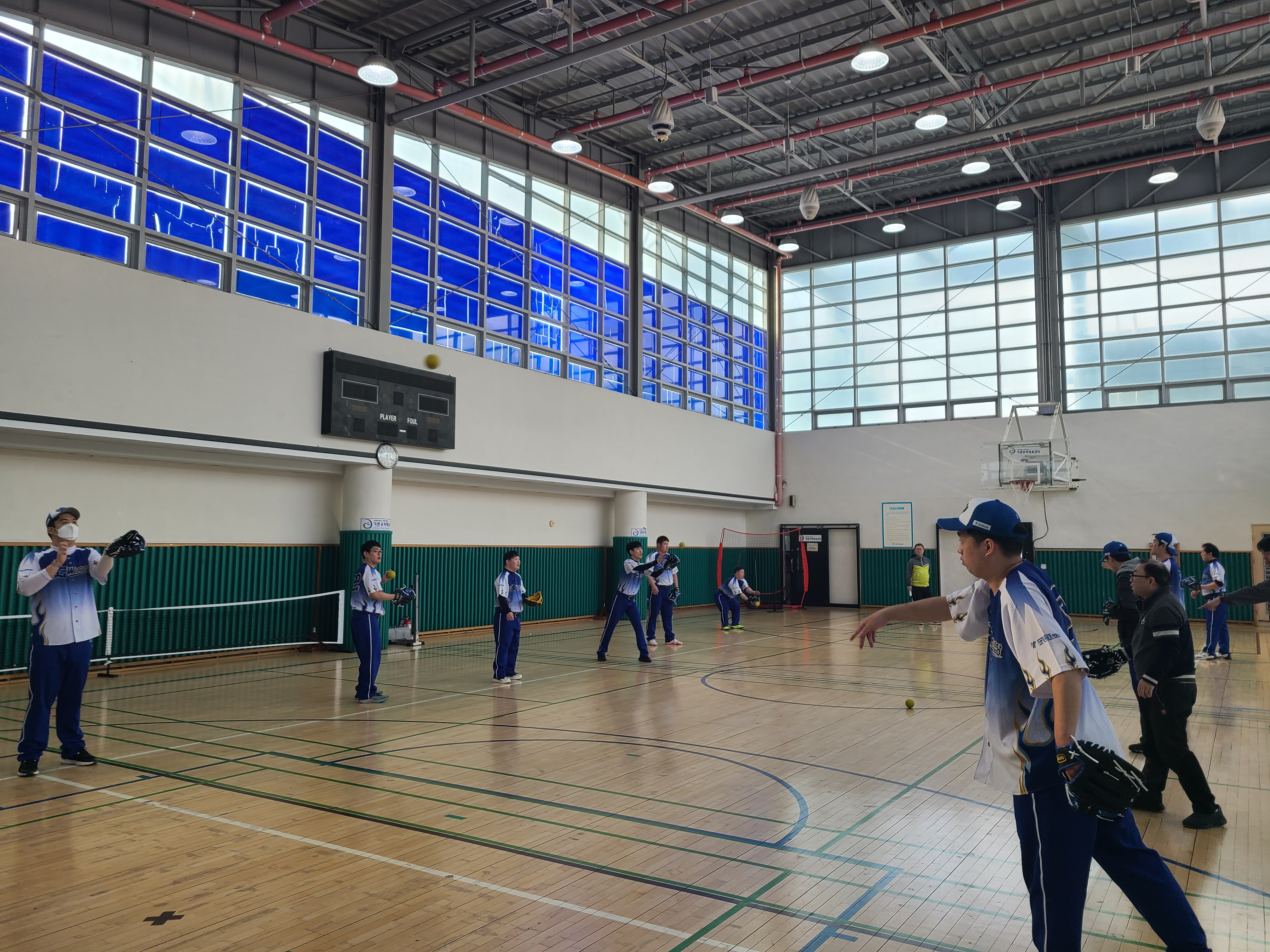 12월 05일 이용자 자치활동 티볼 스포츠단 프로그램