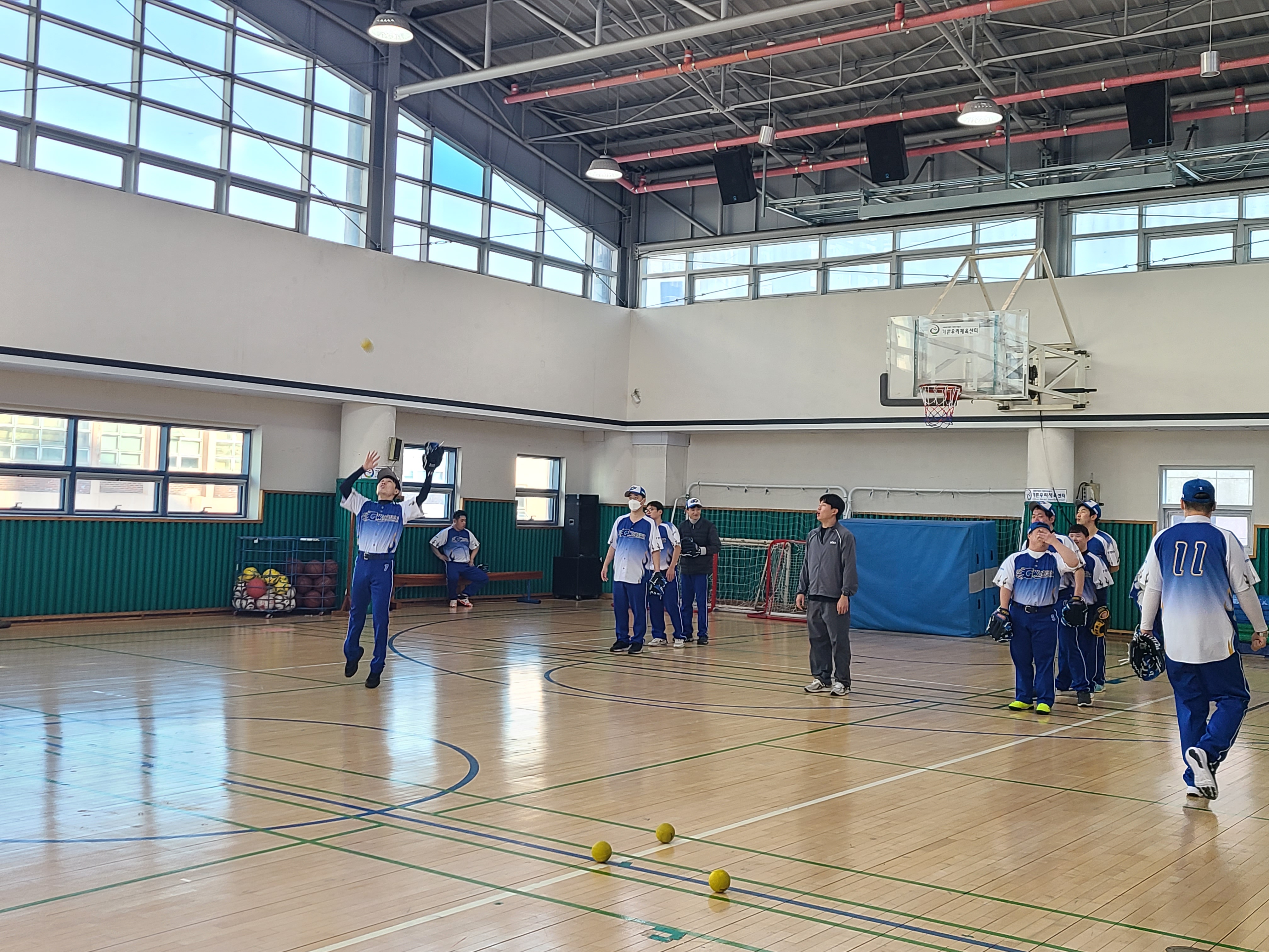 11월 28일 이용자 자치활동 티볼 스포츠단 프로그램