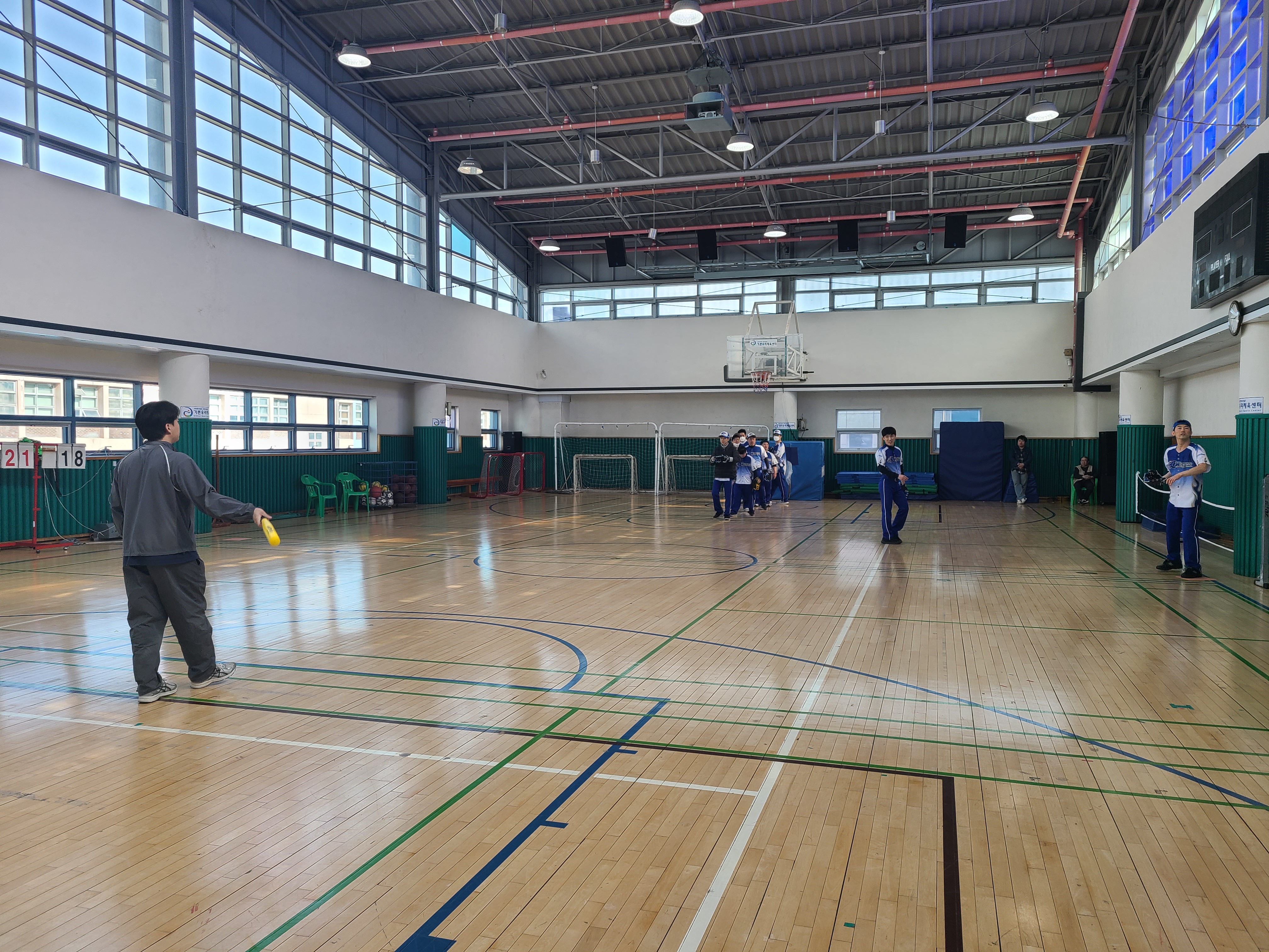 2월 27일 이용자 자치활동 프로그램(티볼 스포츠단)