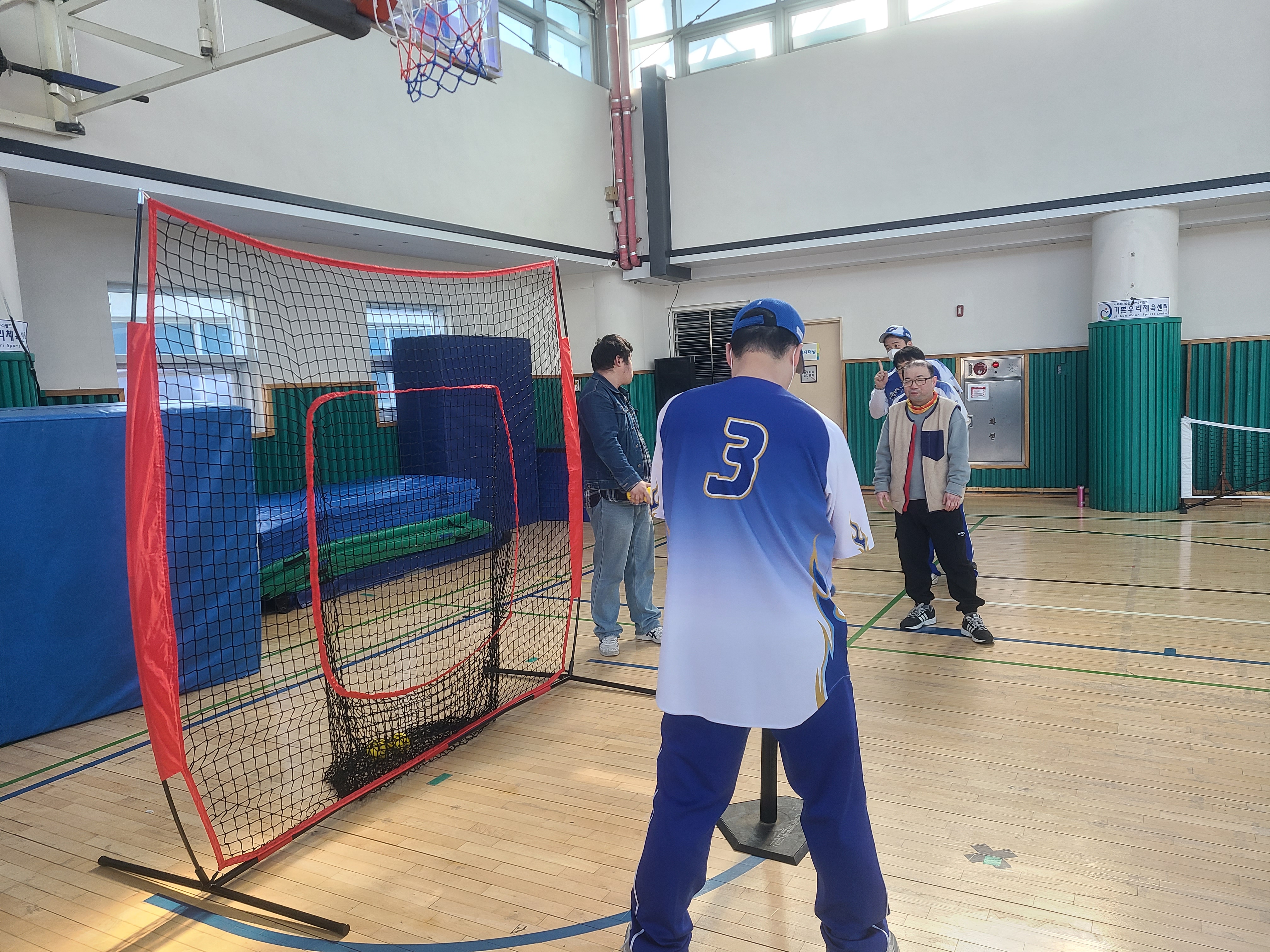 2월 20일 이용자 자치활동 프로그램(티볼 스포츠단)