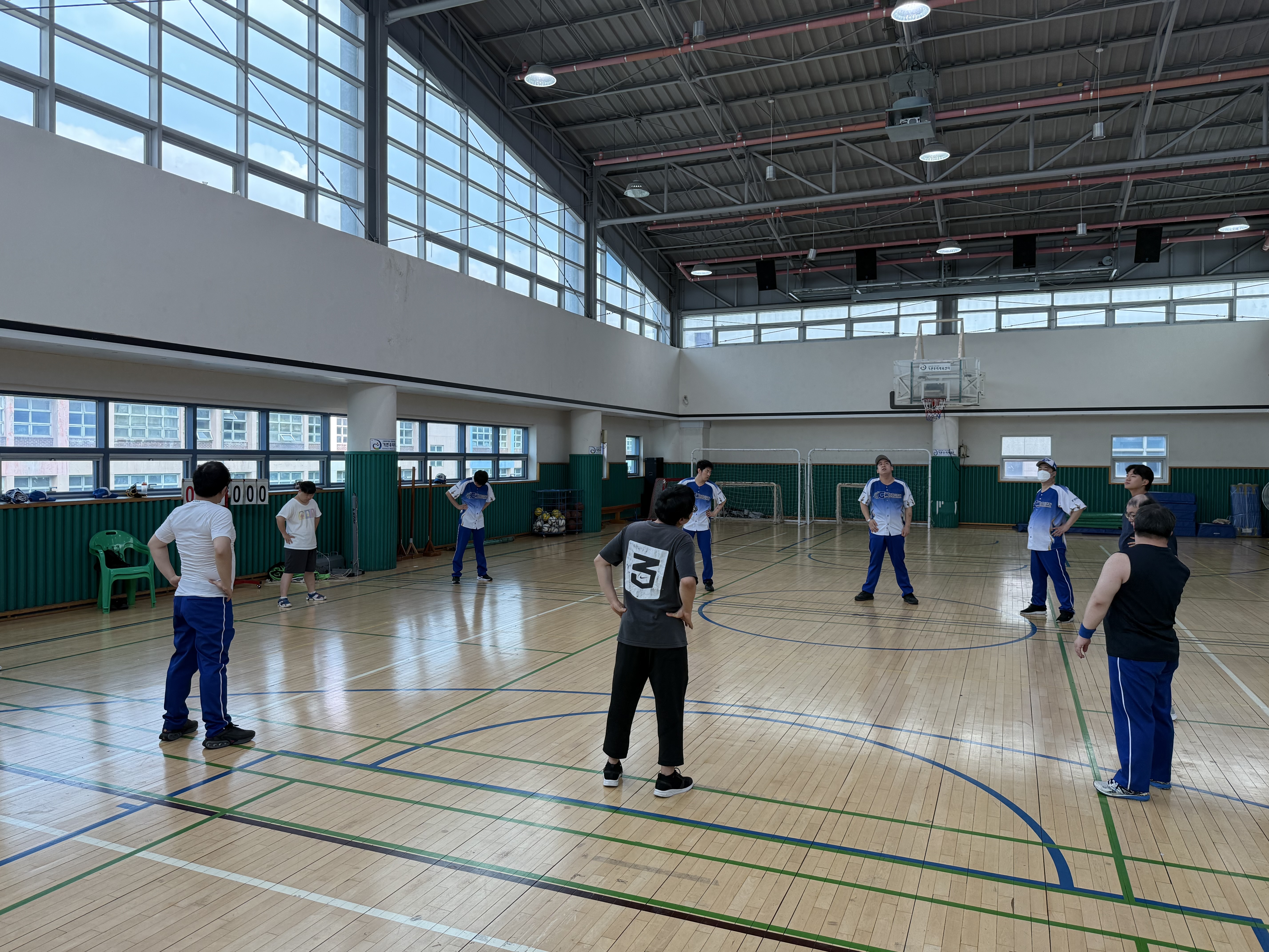 7월 24일 이용자 자치활동(티볼 스포츠)