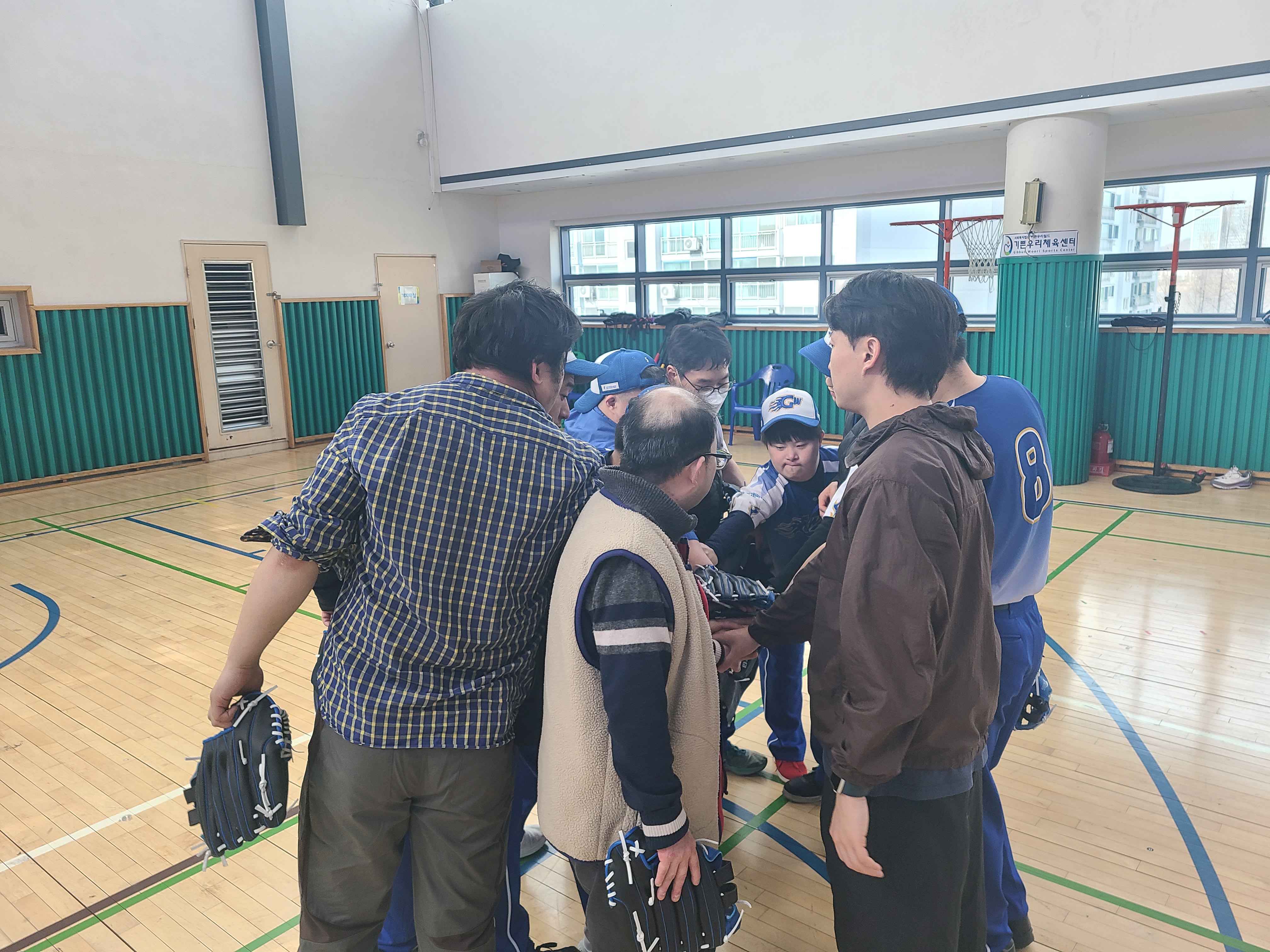 3월 13일 이용자 자치활동 프로그램(티볼 스포츠)