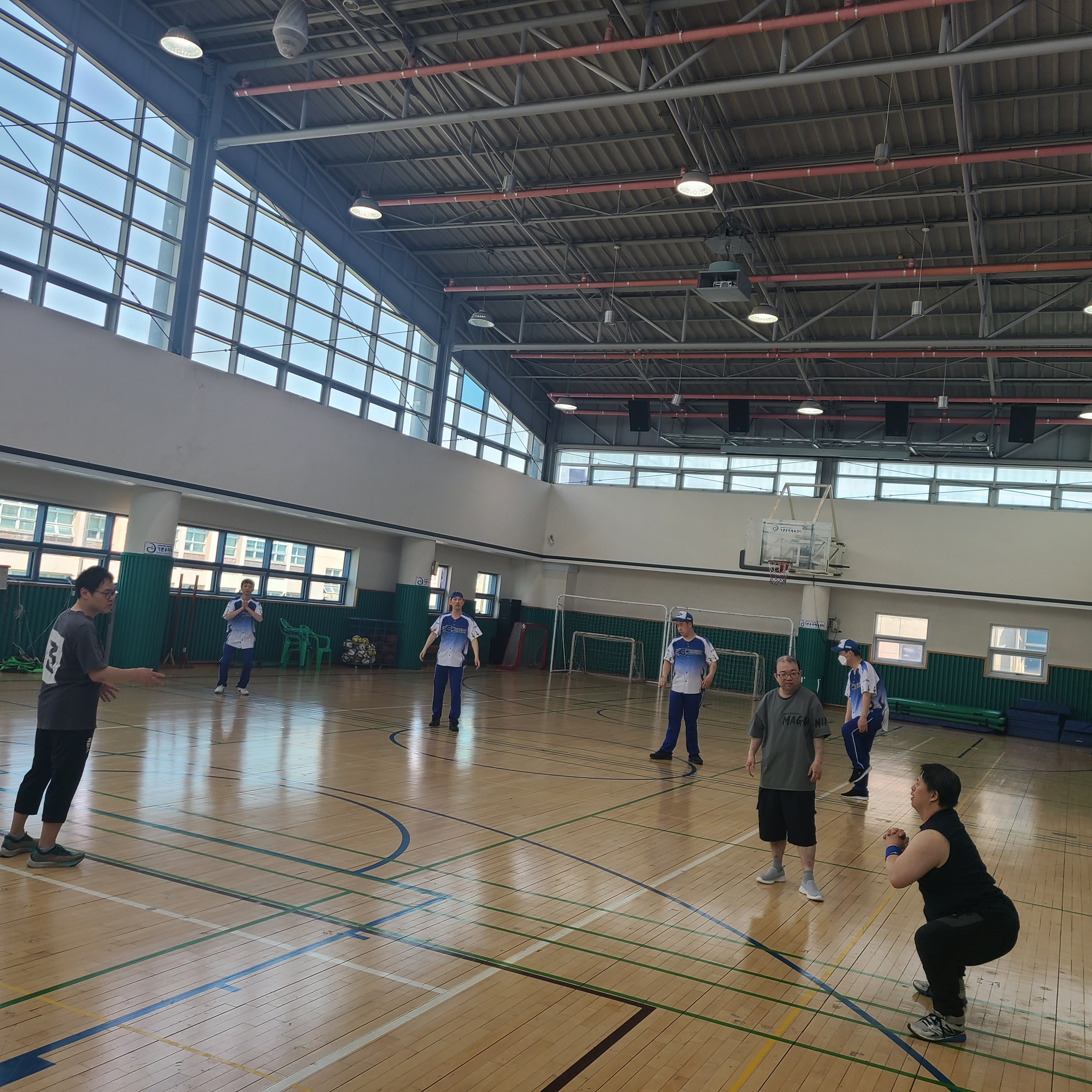 6월 12일 이용자 자치활동(티볼 프로그램)