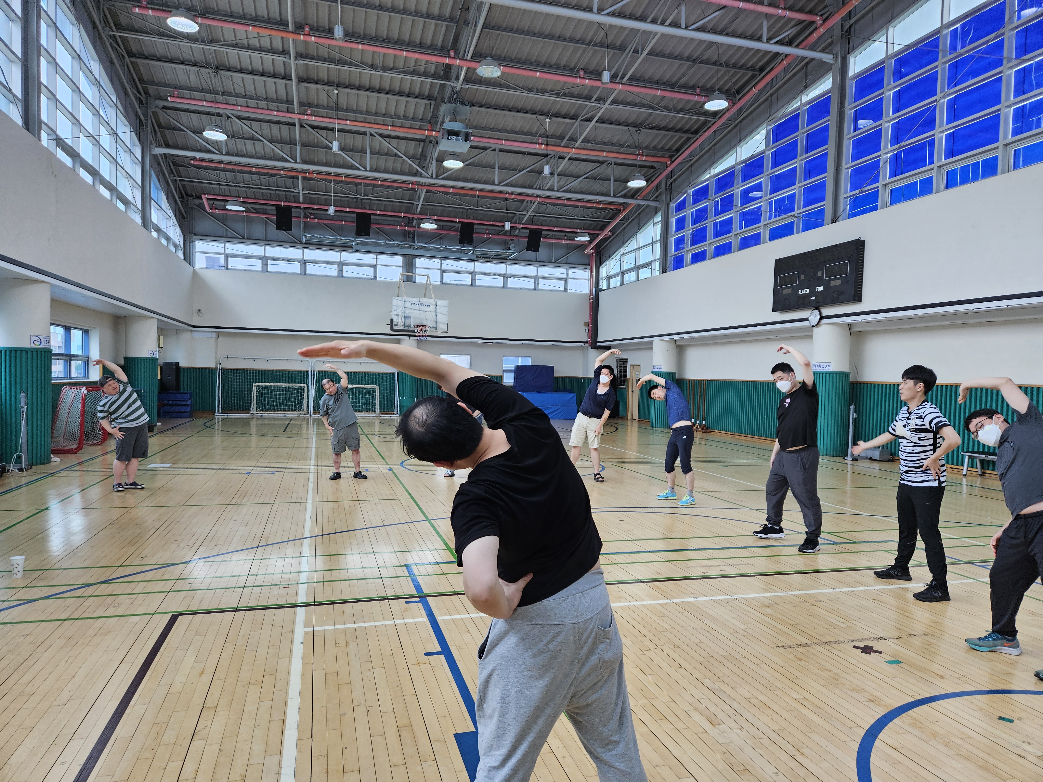 기쁜우리보호작업장 티볼스포츠단 1주차