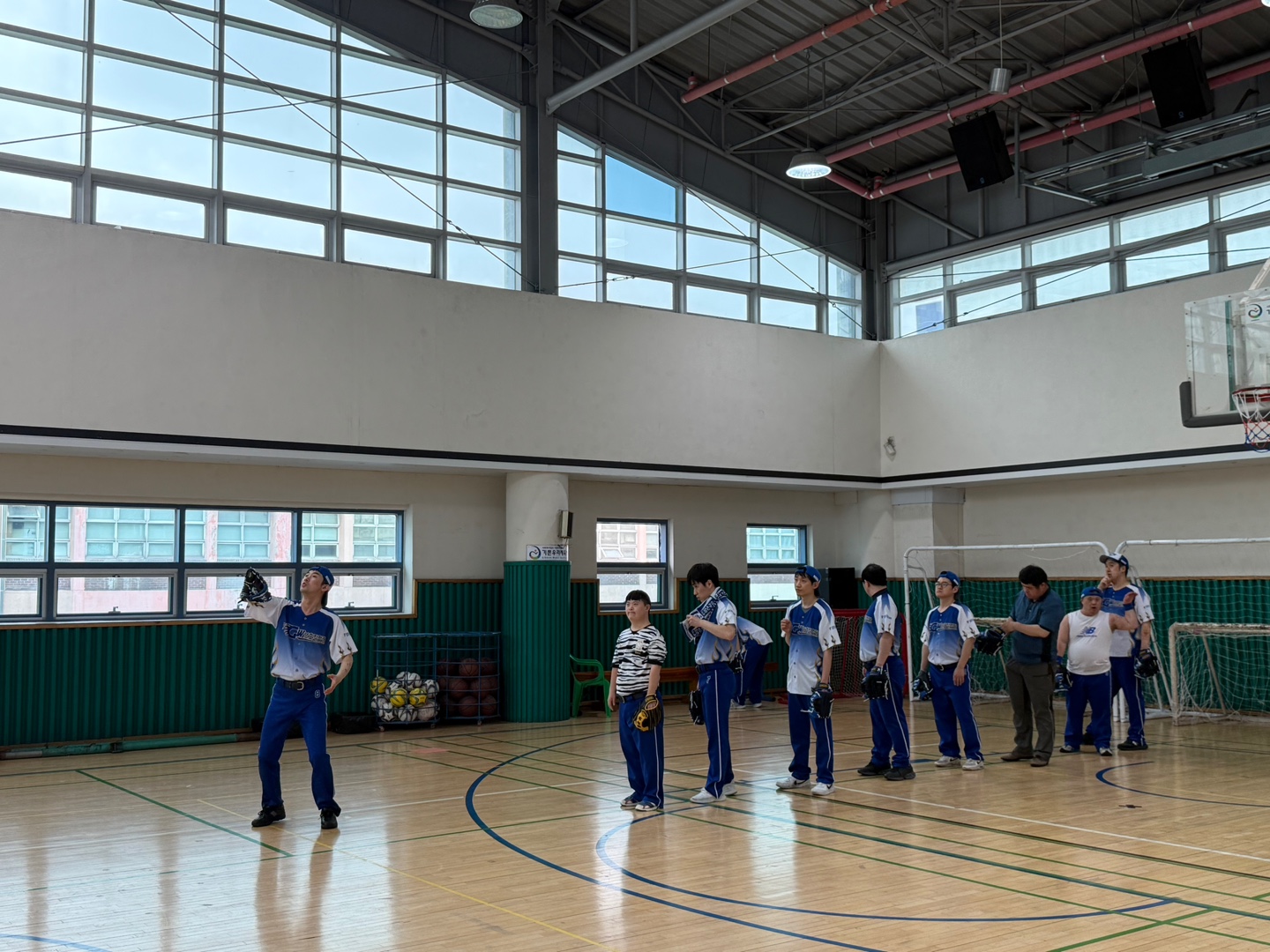 6월 26일 이용자 자치활동 프로그램(티볼 스포츠단)