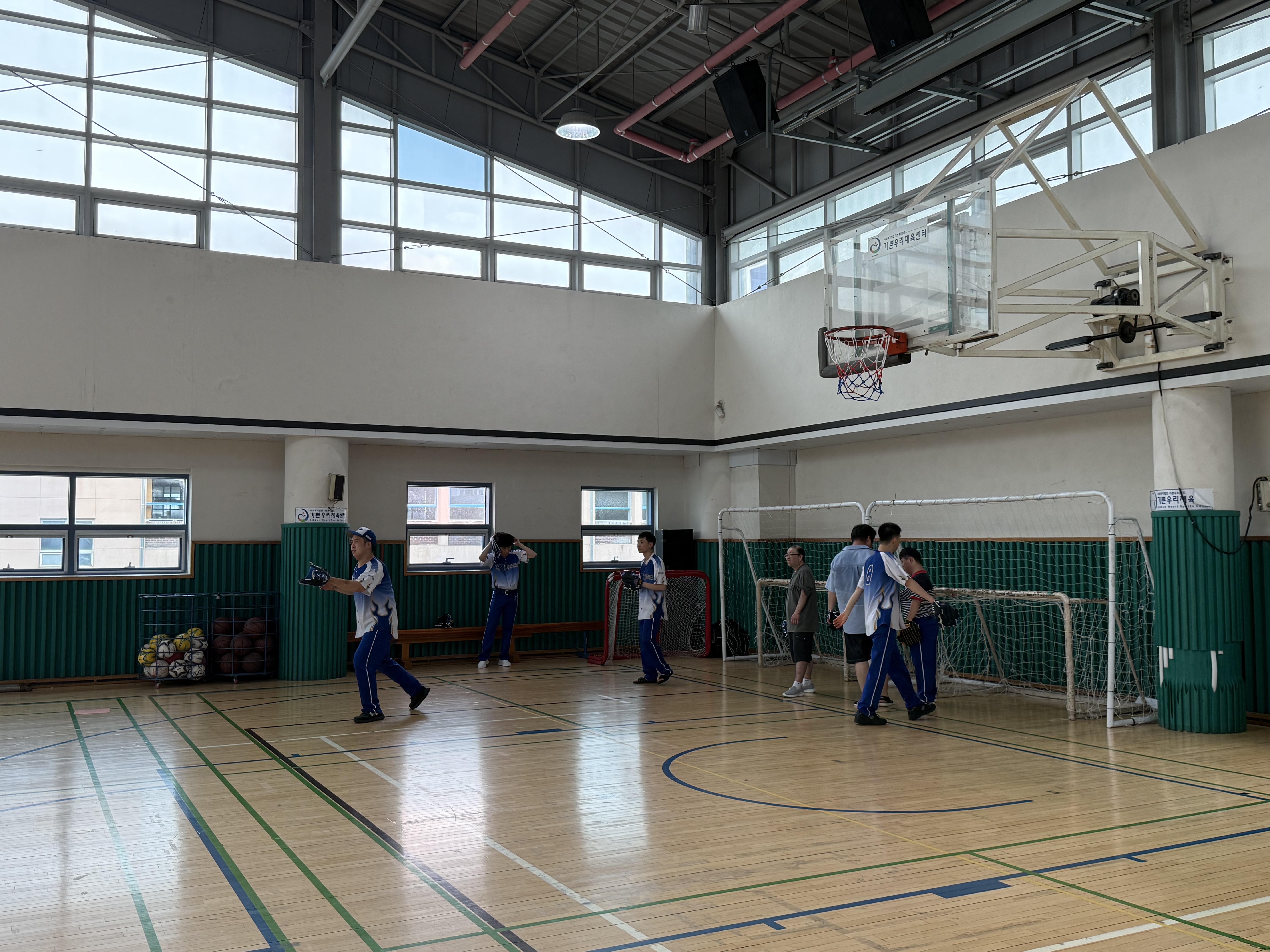 7월 31일 이용자 자치활동(티볼)