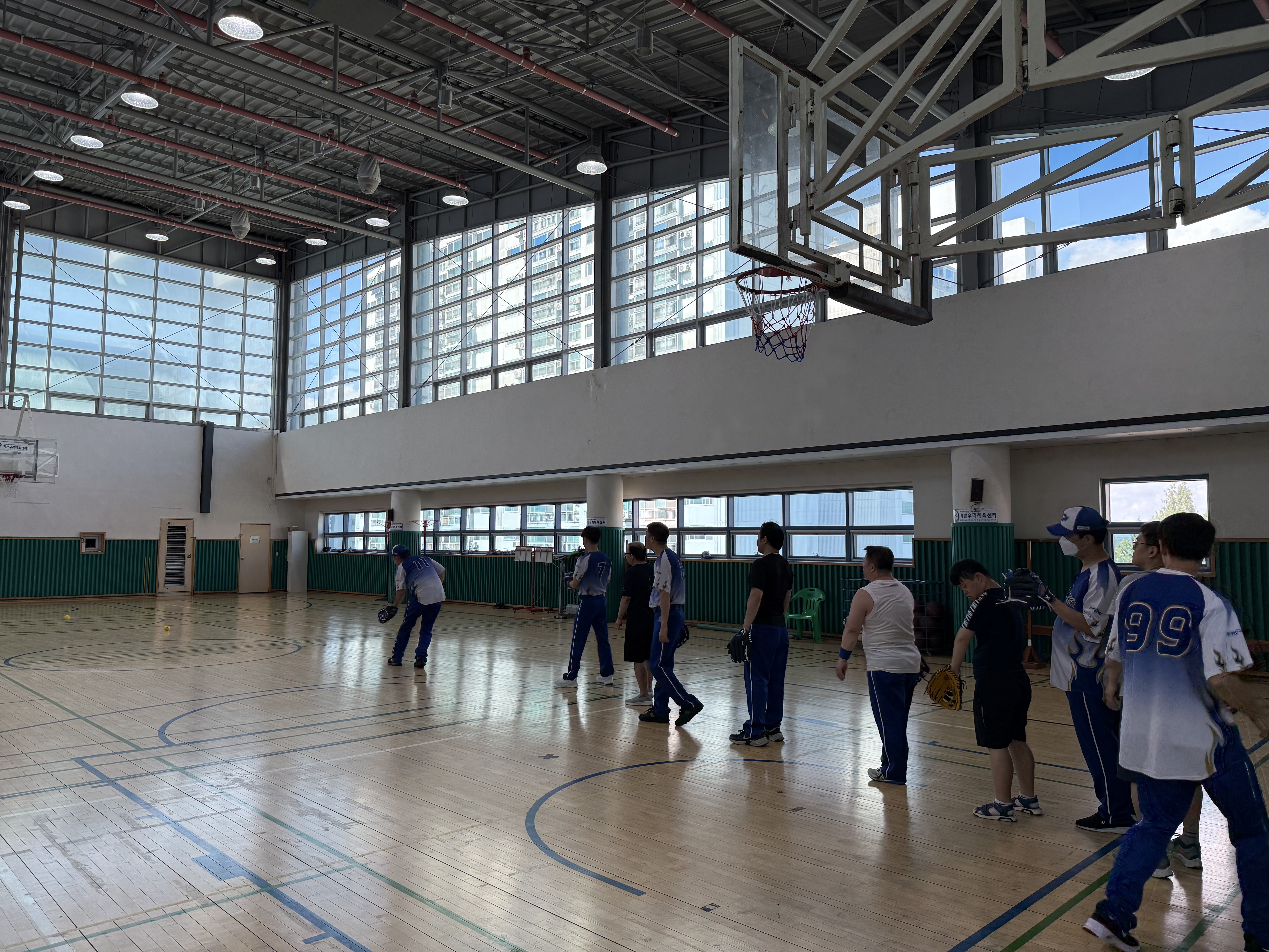 8월 7일 이용자 자치활동(티볼)