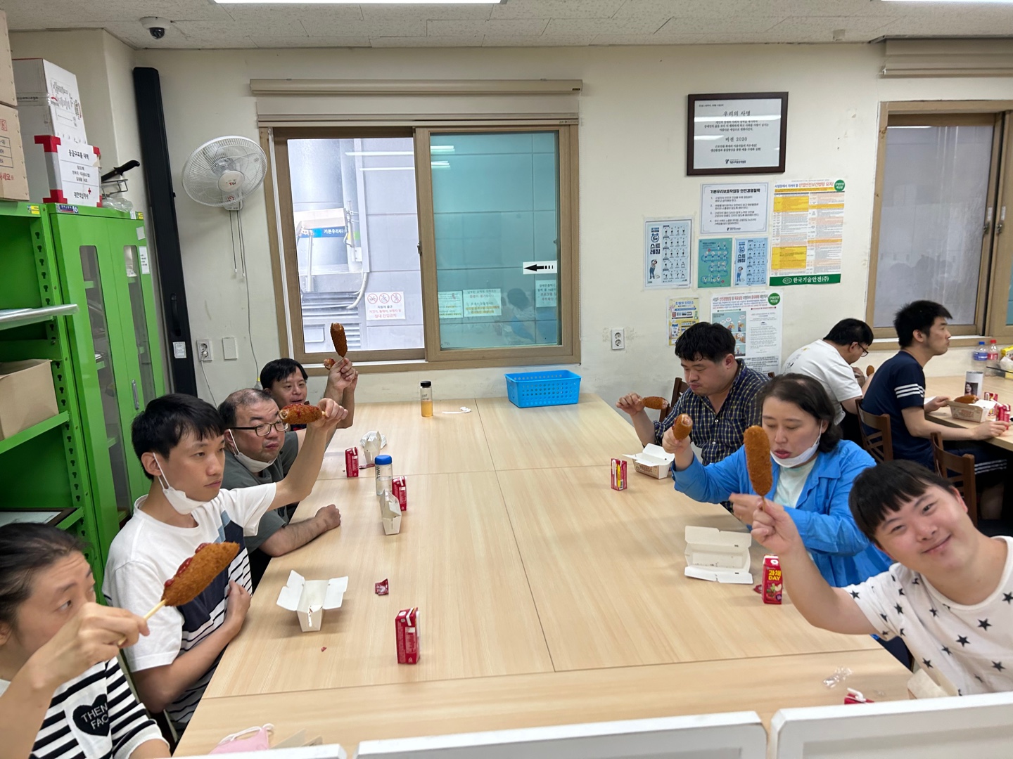 8월 이용자간담회 및 동료챙기기