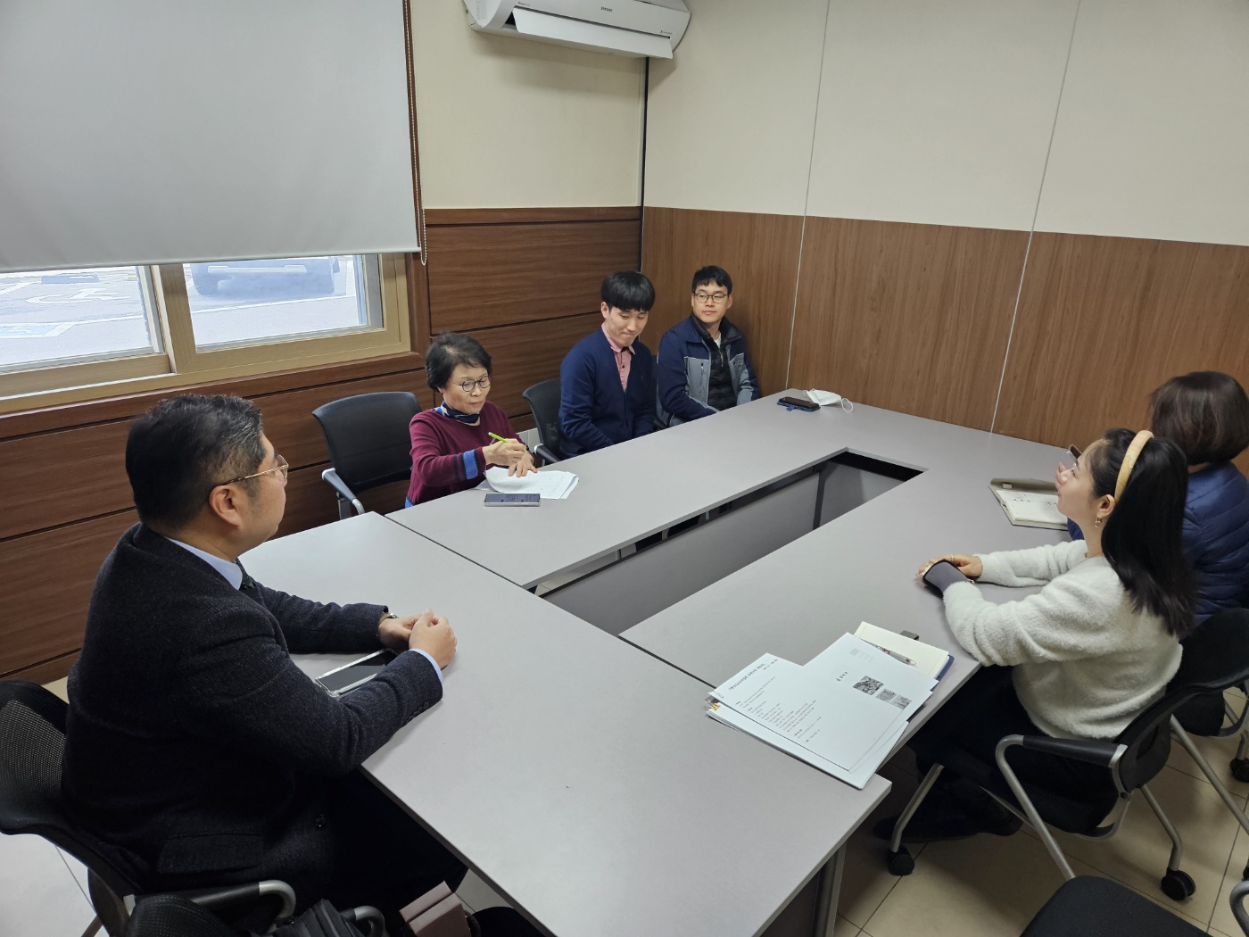 기쁜우리보호작업장 제 1차 정기 노사협의회 진행