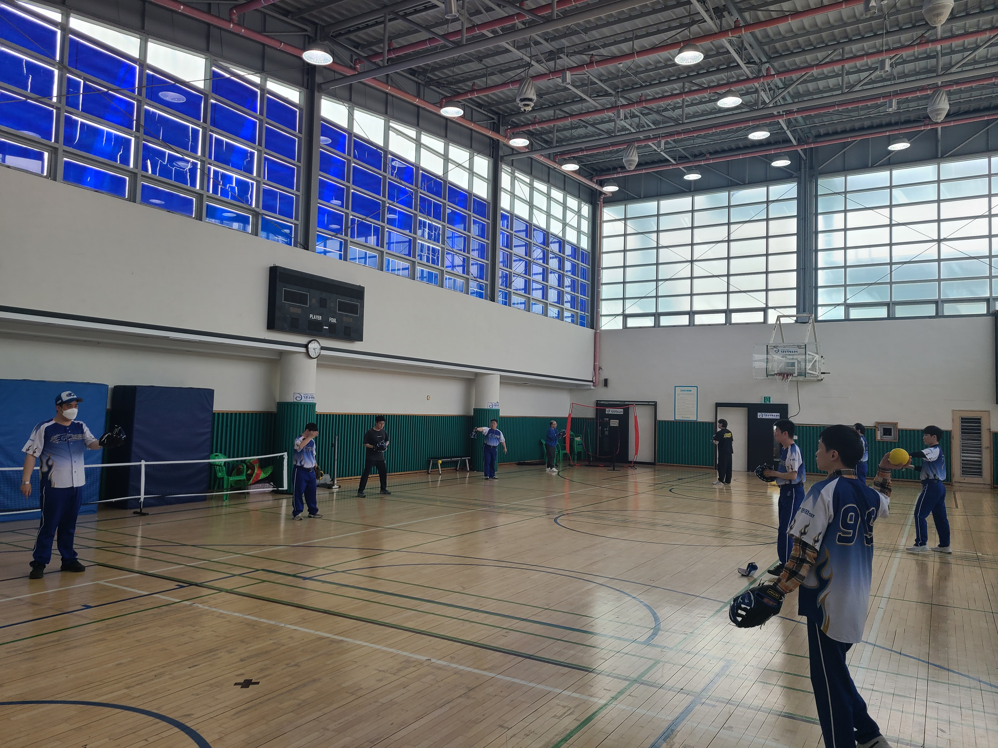 5월 8일 이용자 자치활동 프로그램(티볼)