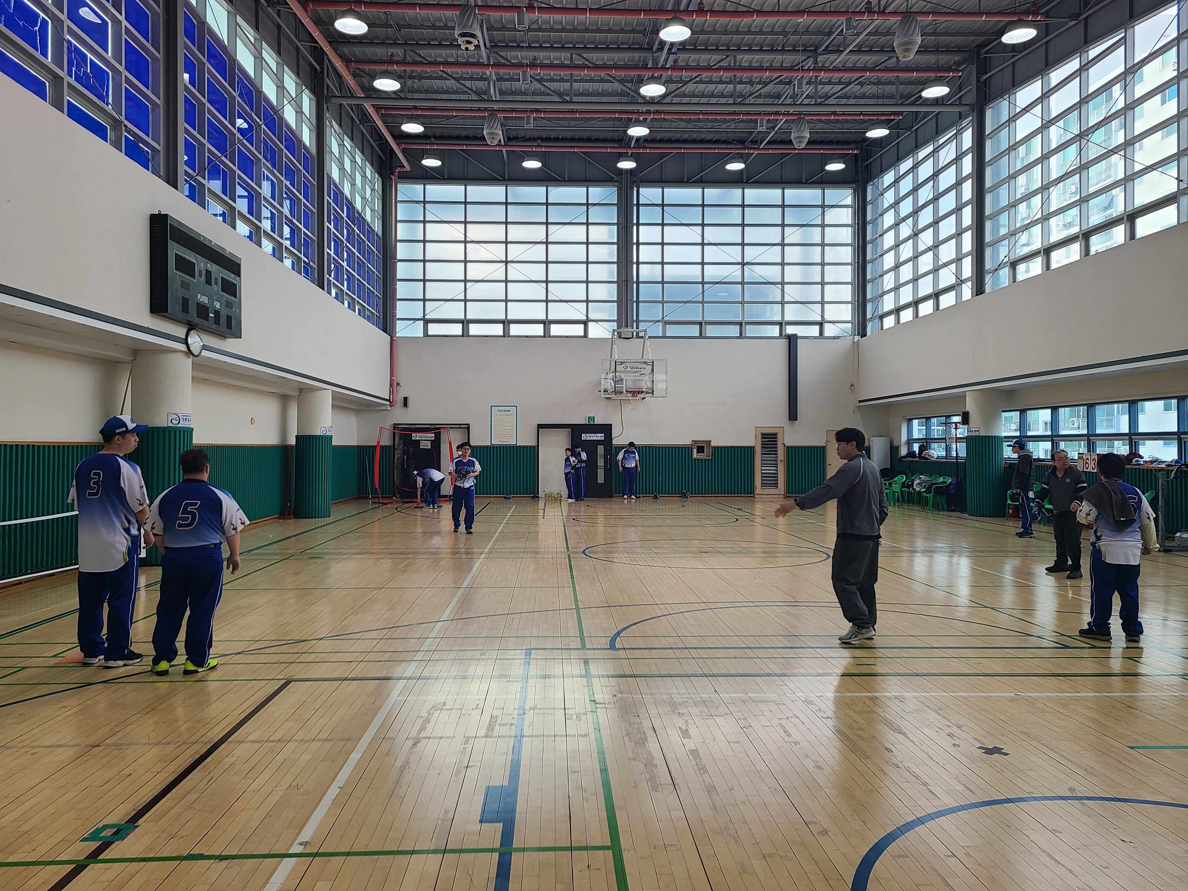 12월 05일 이용자 자치활동 티볼 스포츠단 프로그램