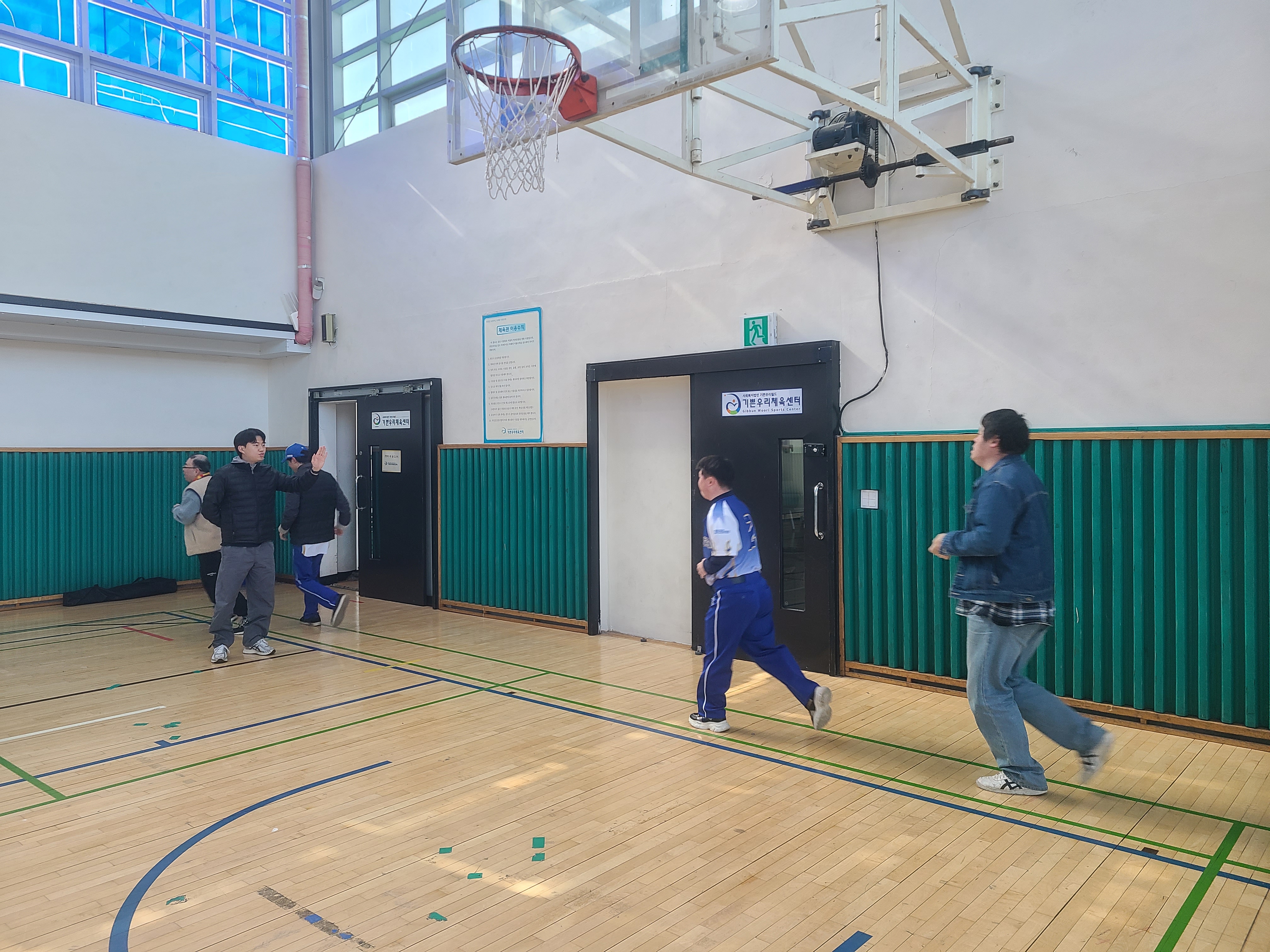 2월 20일 이용자 자치활동 프로그램(티볼 스포츠단)